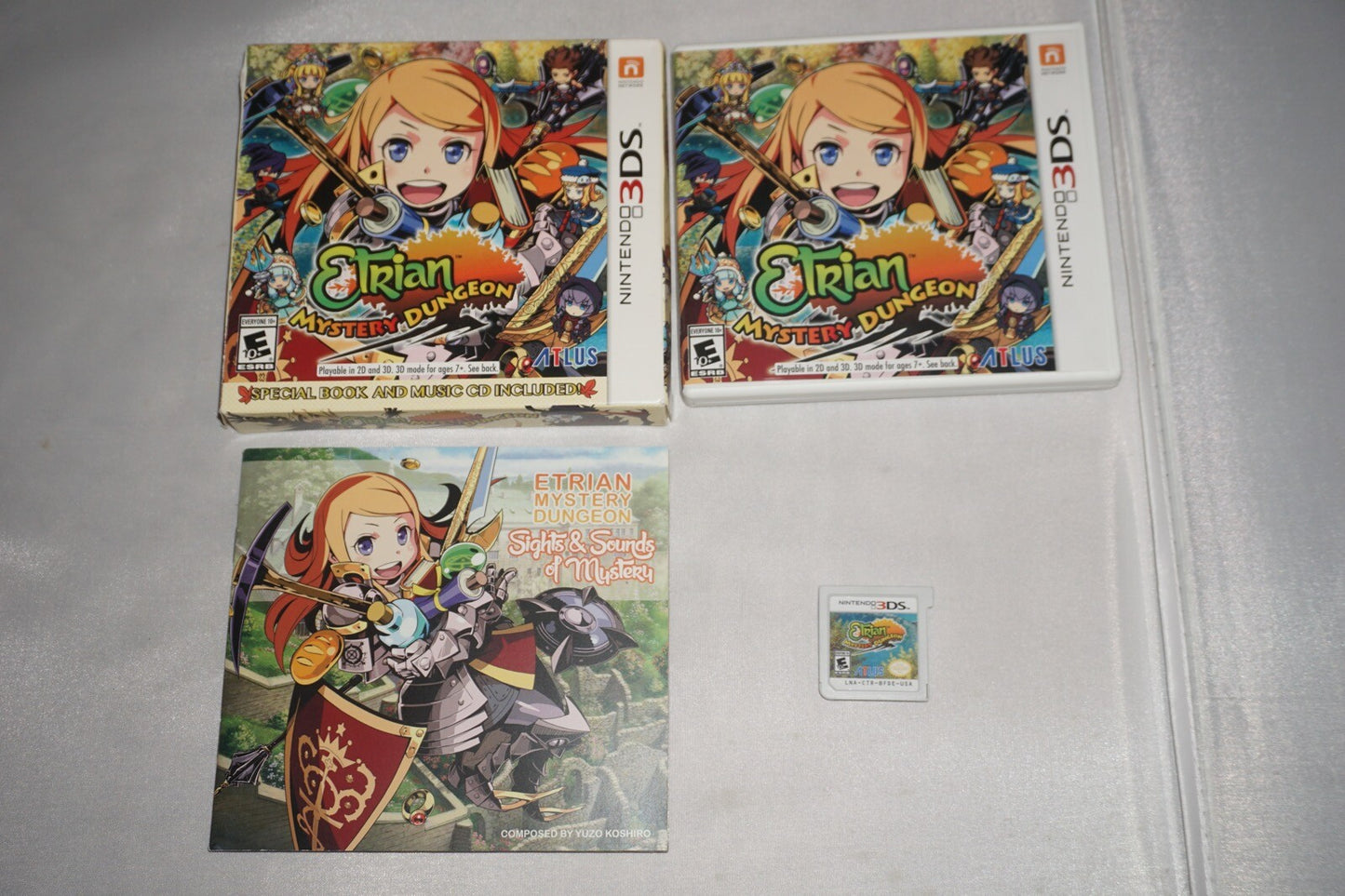 Etrian Mystery Dungeon (Nintendo 3DS) Complete in Box w/ CD CIB