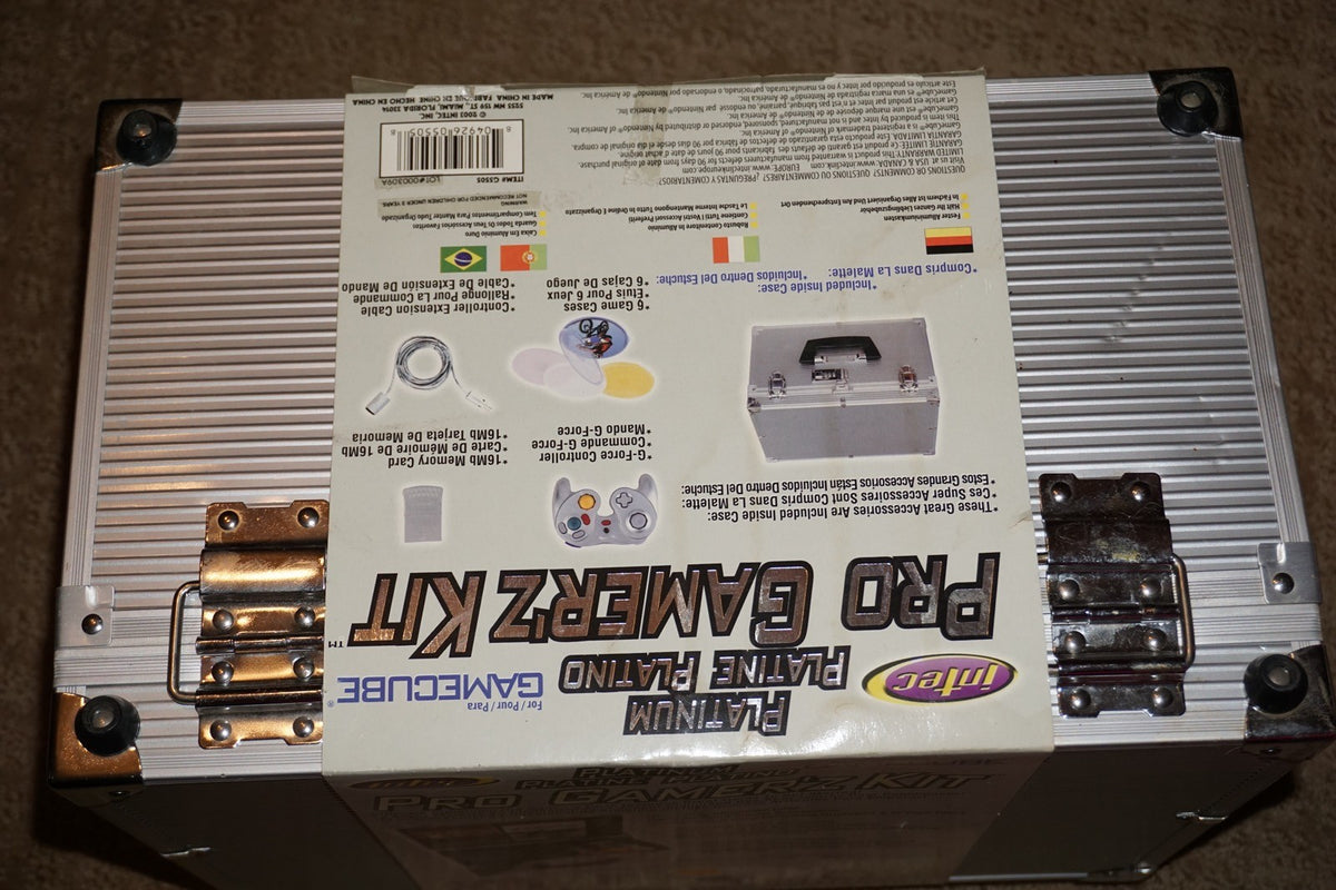 Intec Platinum Pro Gamer'z Kit (Nintendo Gamecube) NEW