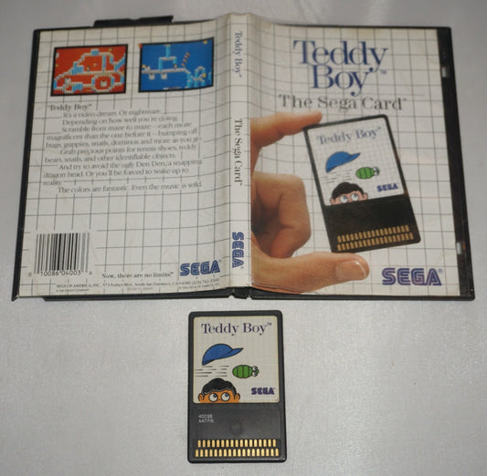 Teddy Boy (Sega Master System SMS) with Case NTSC