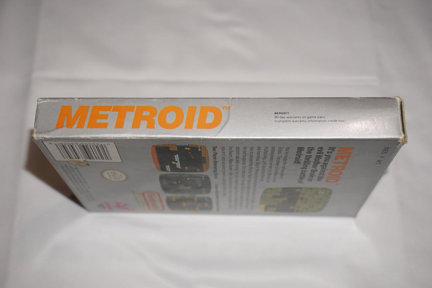 Metroid Silver (Nintendo NES) Complete in Box CIB