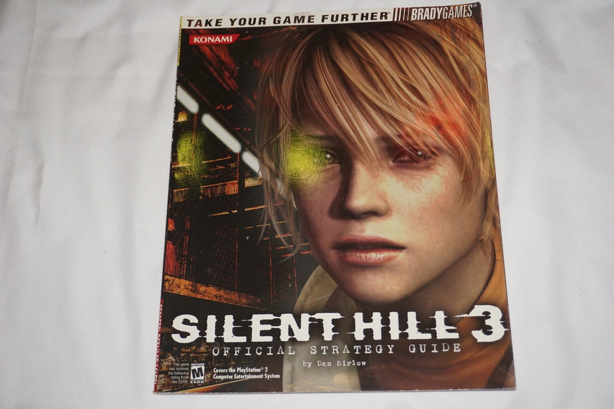 Silent Hill 3 Official Brady Strategy Guide Playstation 2 ps2