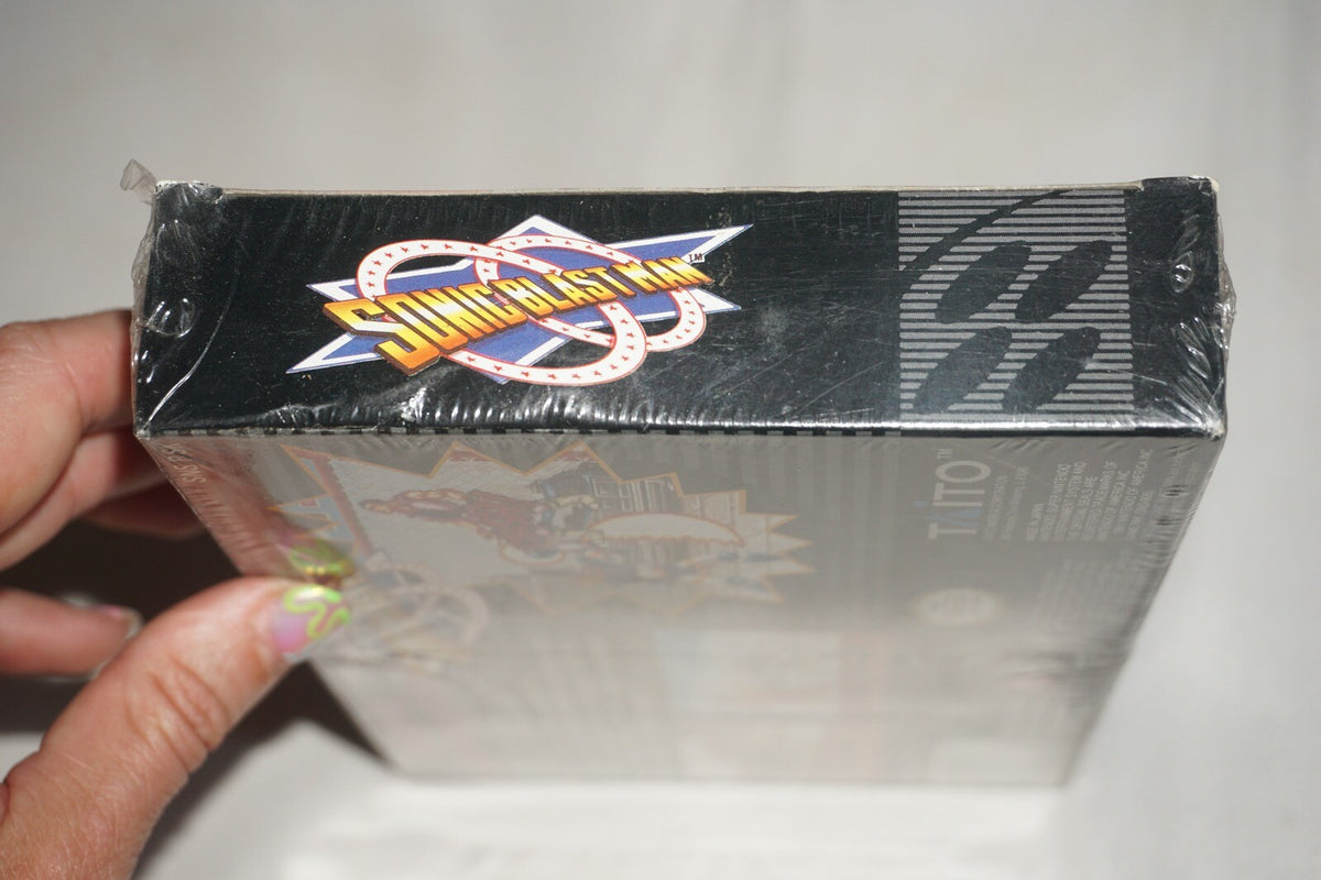 Sonic Blast Man (Super Nintendo SNES) NEW in Box Factory Sealed