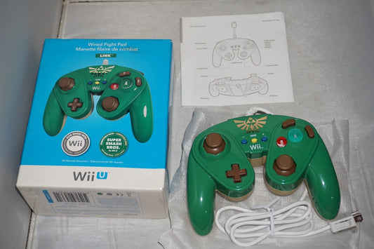 Link Wired Game Pad Controller (Nintendo Wii) Complete in Box