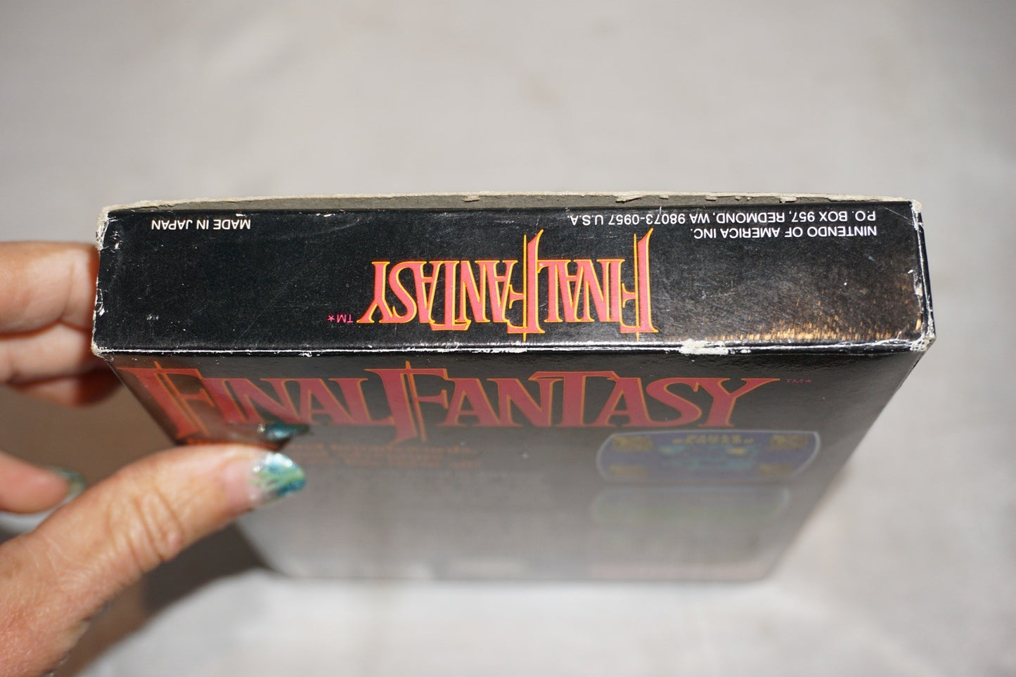 Final Fantasy (Nintendo NES) Complete in Box w/ Maps CIB