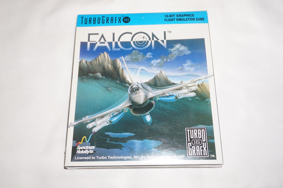 Falcon (TurboGrafx 16 tg16 Turbo Grafx) NEW Sealed in Box