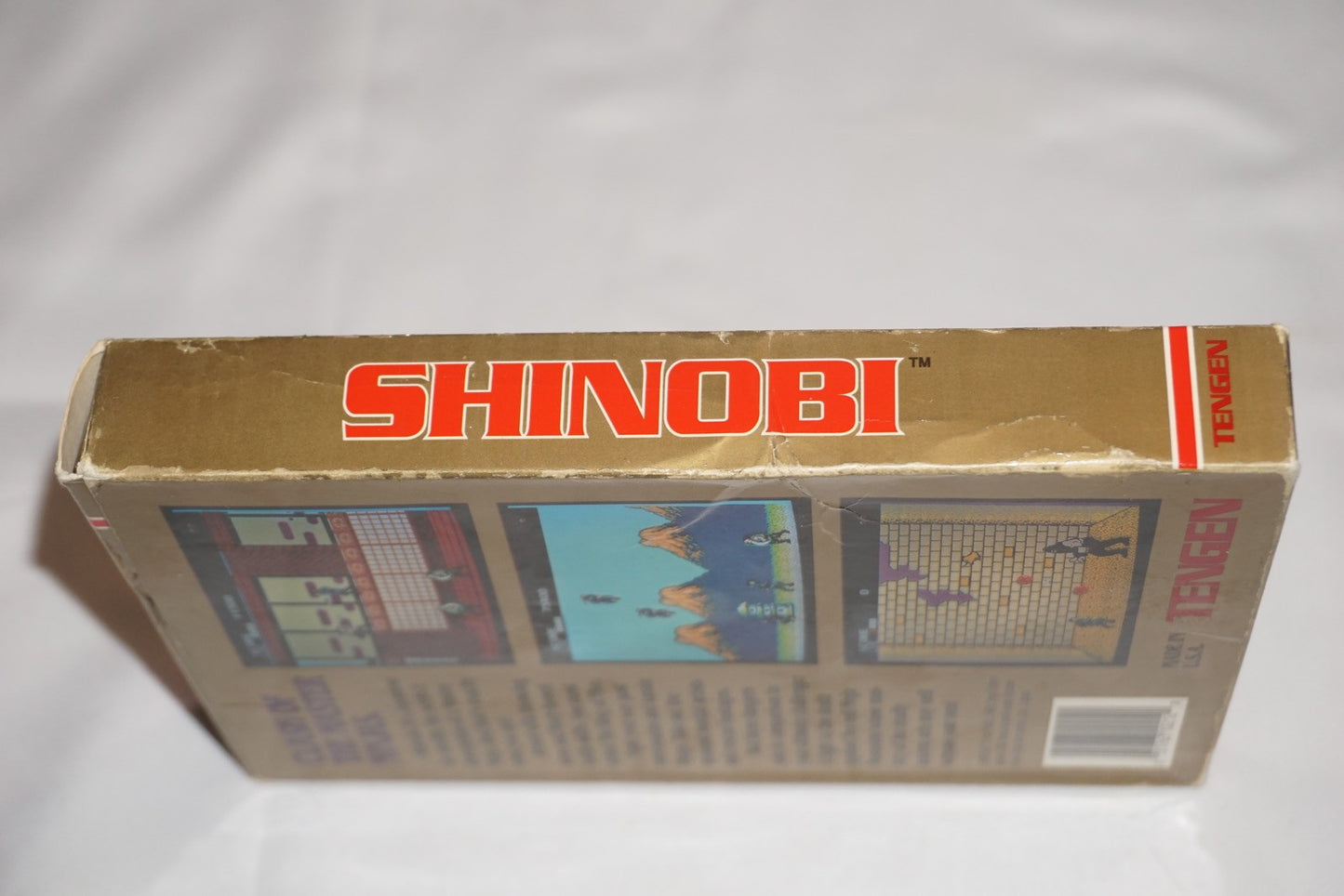 Shinobi (Nintendo NES) Complete in Box CIB