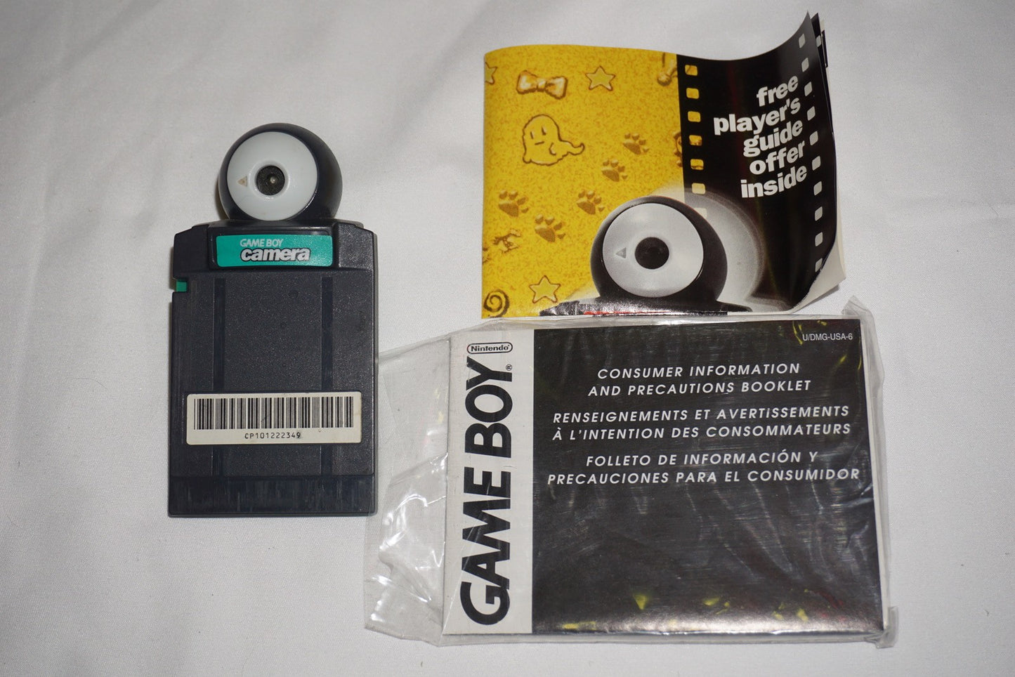Green Camera (Nintendo Game Boy Gameboy) Complete in Box CIB Tested