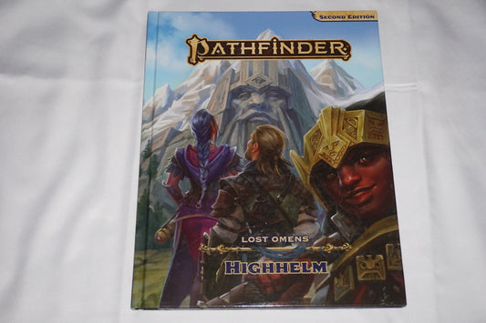 Lost Omens Highhelm Second Edition Hardcover Book Pathfinder NEW