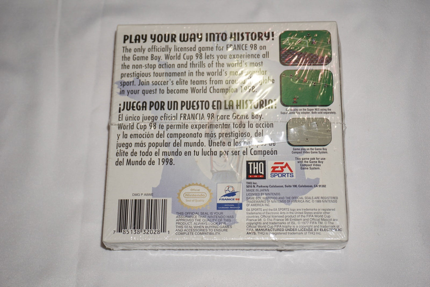 World Cup 98 (Nintendo Game Boy Gameboy) NEW Sealed