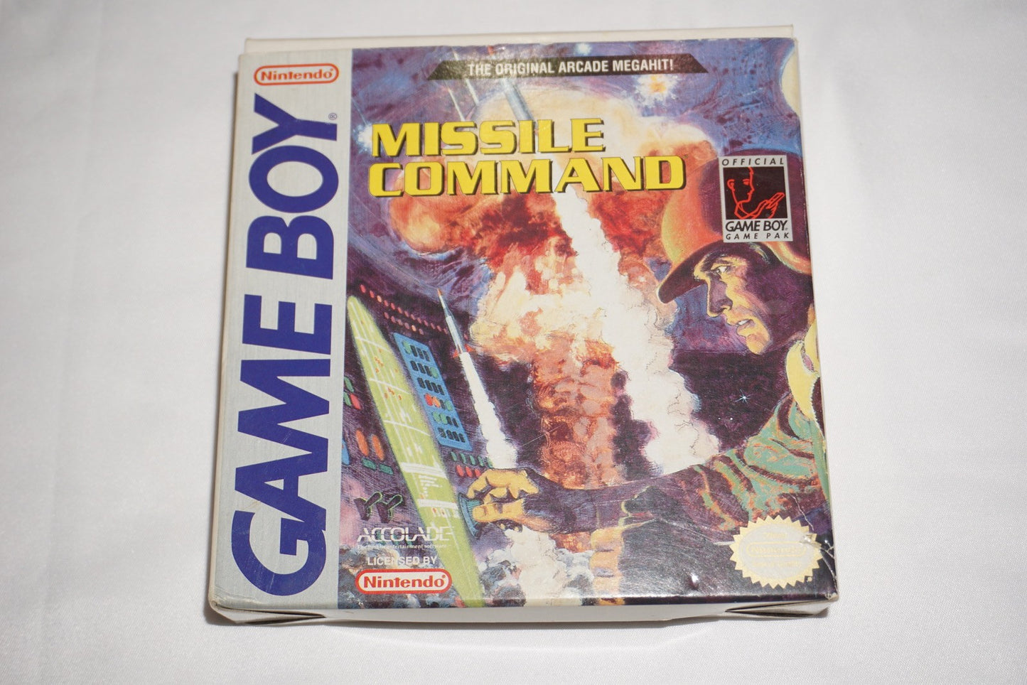 Missile Command (Nintendo Game Boy Gameboy) Complete in Box CIB
