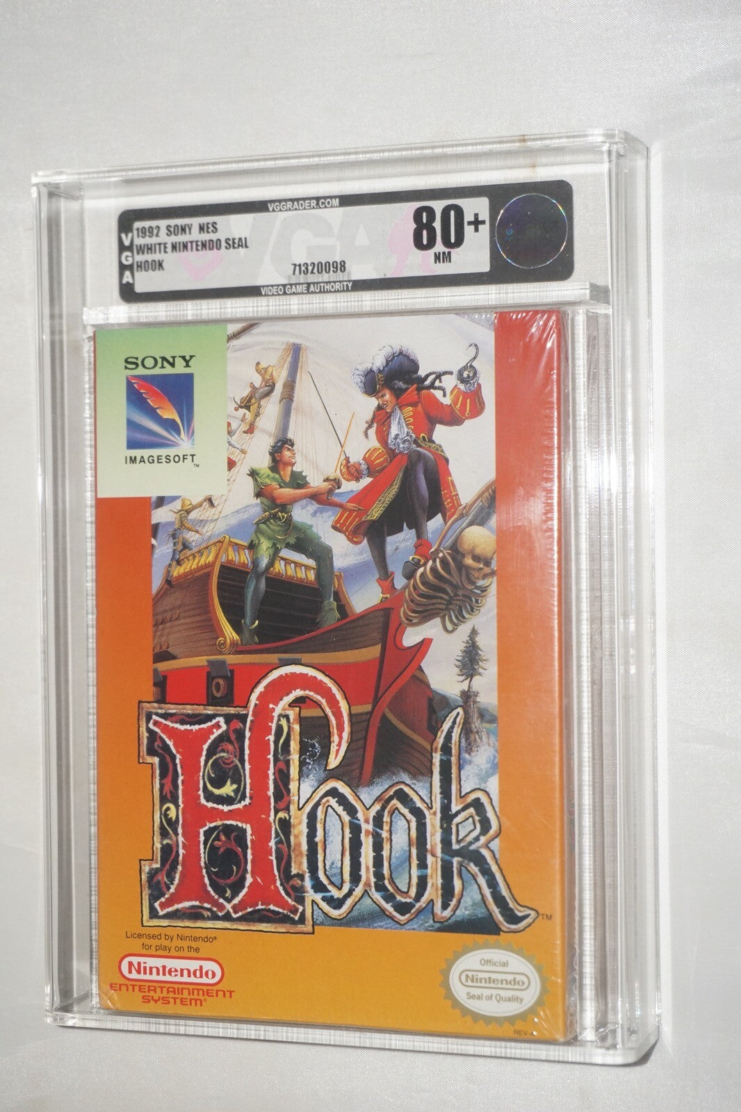 Hook (Nintendo NES) NEW Sealed VGA 80+