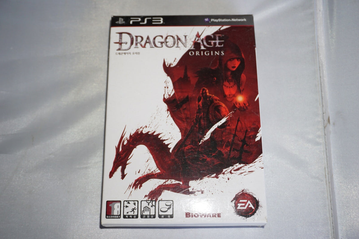 Dragon Age Origins Collector's (Playstation 3 ps3) Complete KOREAN Import