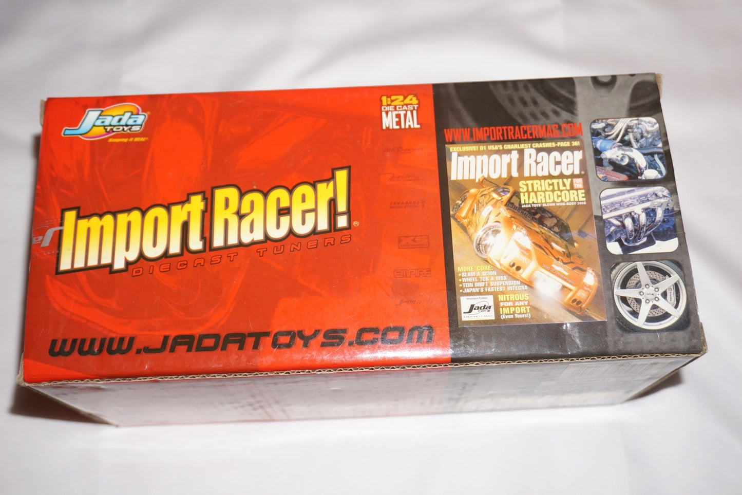 Mitsubishi Lancer Evolution VI 6 Evo Black Garage Worx Jada Toys 1:24 NEW