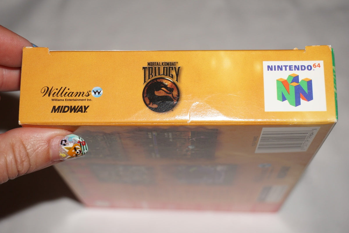 Mortal Kombat Trilogy (Nintendo 64 N64) Complete in Box w/ Reg Poster CIB