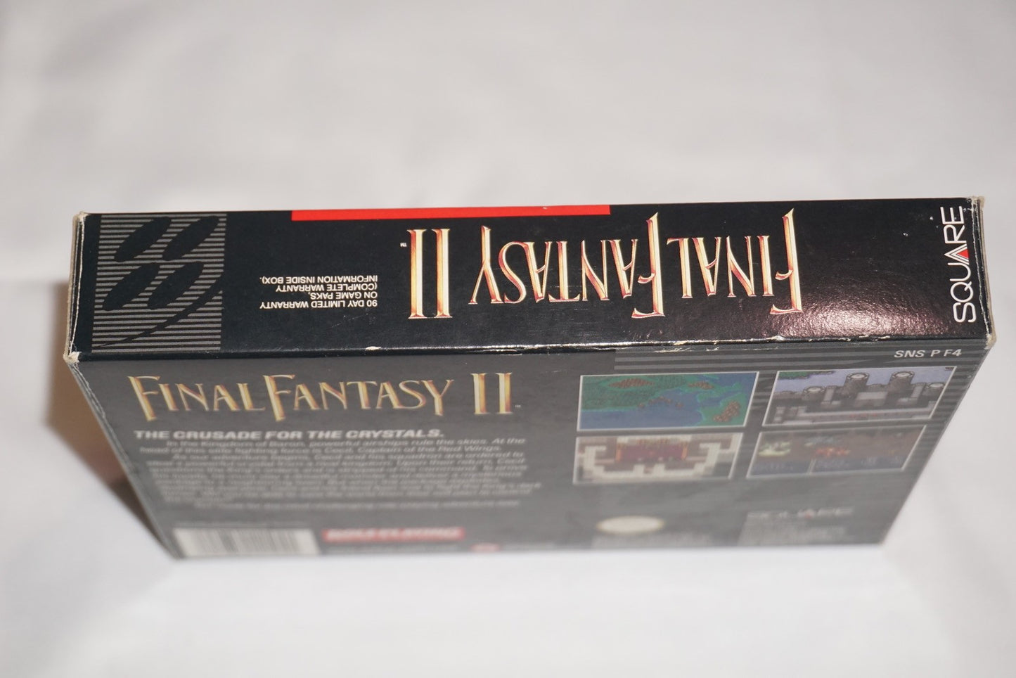 Final Fantasy II 2 (Super Nintendo SNES) Complete in Box CIB