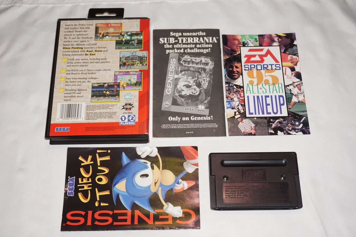 Streets of Rage 3 (Sega Genesis) Complete