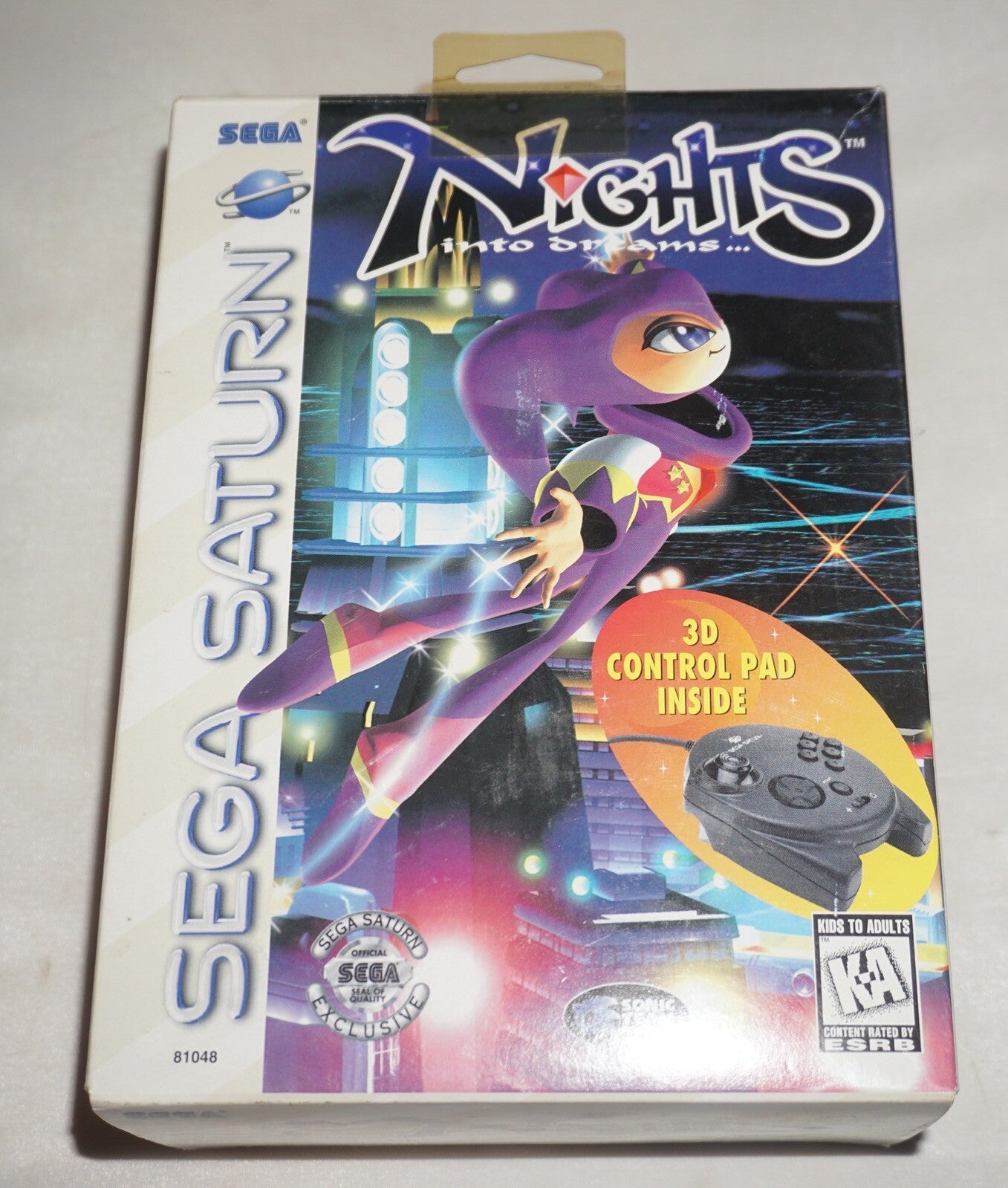 Nights Into Dreams (Sega Saturn) NEW Sealed