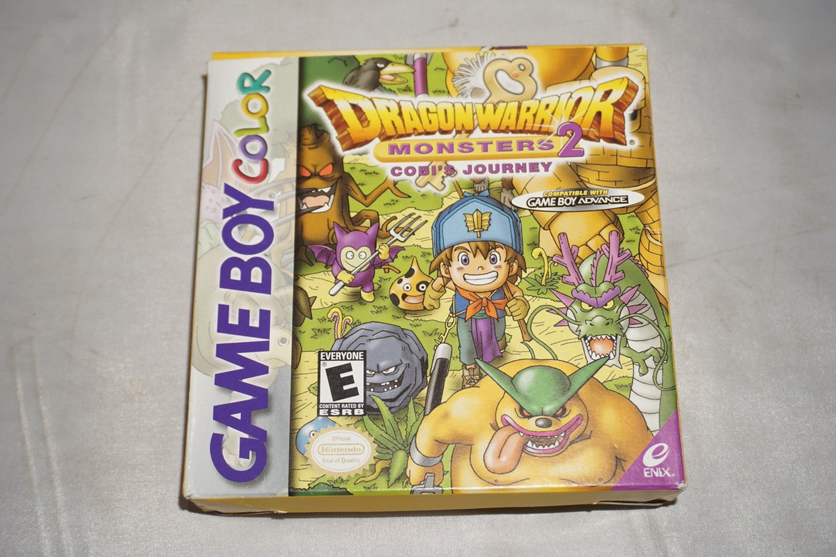 Dragon Warrior 2 Cobi's Journey (Gameboy Color Game Boy) Complete CIB Authentic