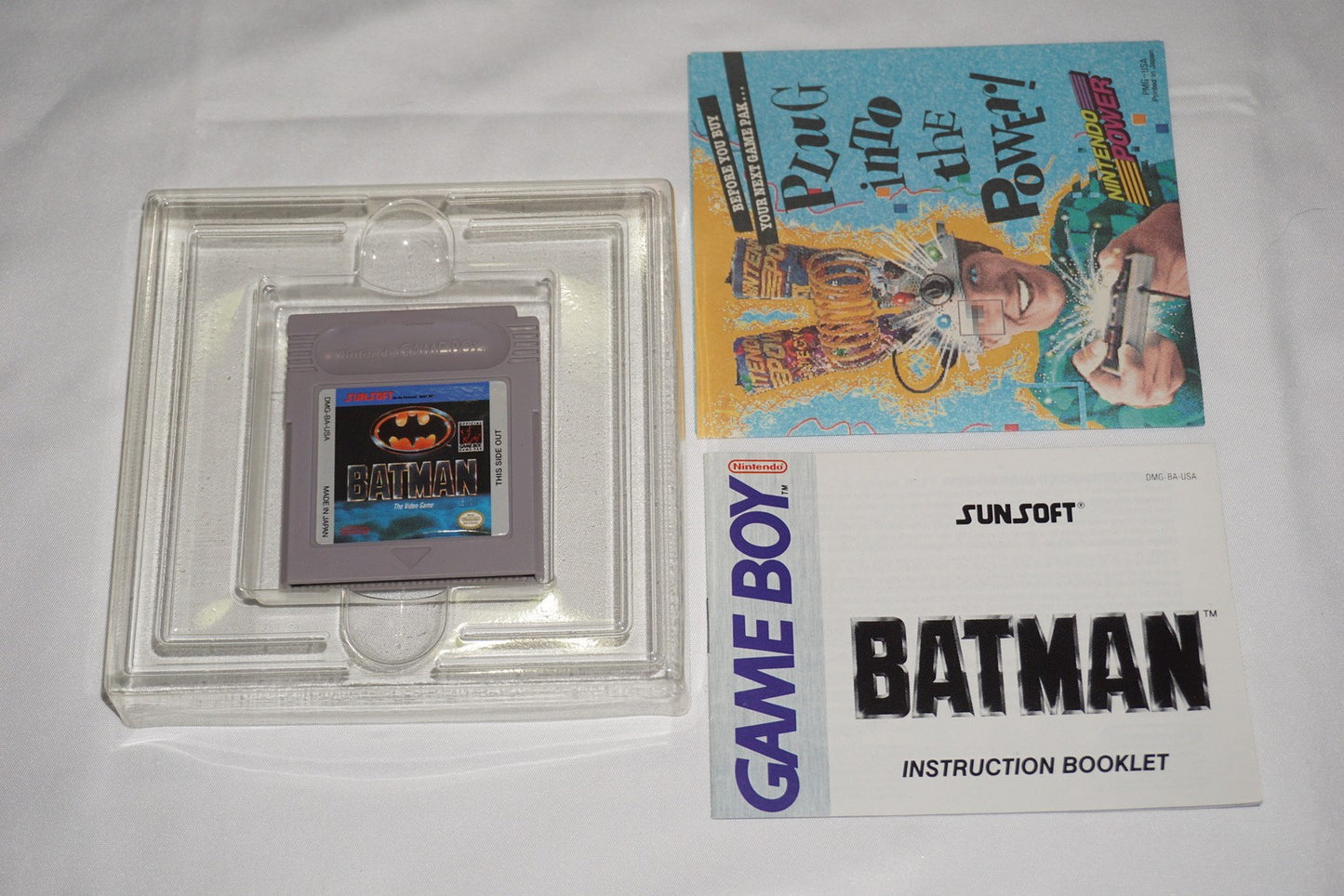 Batman The Video Game (Nintendo Game Boy Game Boy) Complete in Box CIB