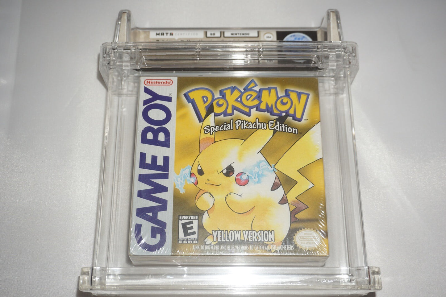 Pokemon Yellow Special Pikachu (Nintendo Game Boy Gameboy) NEW Wata 9.2 A+ USA-1