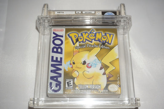 Pokemon Yellow Special Pikachu (Nintendo Game Boy Gameboy) NEW Wata 9.2 A+ USA-1