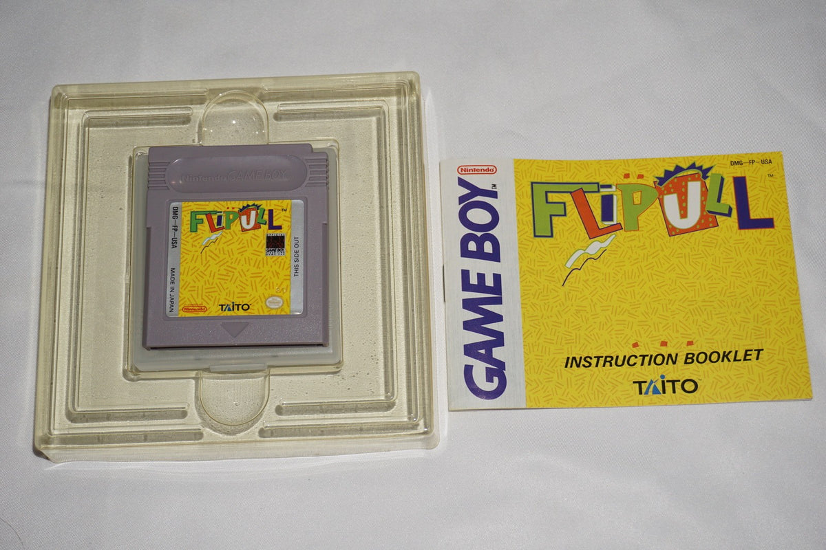 Flipull (Nintendo Game Boy Gameboy) Complete in Box CIB