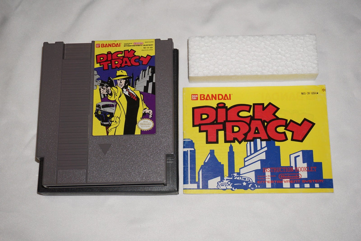 Dick Tracy (Nintendo NES) Complete in Box CIB