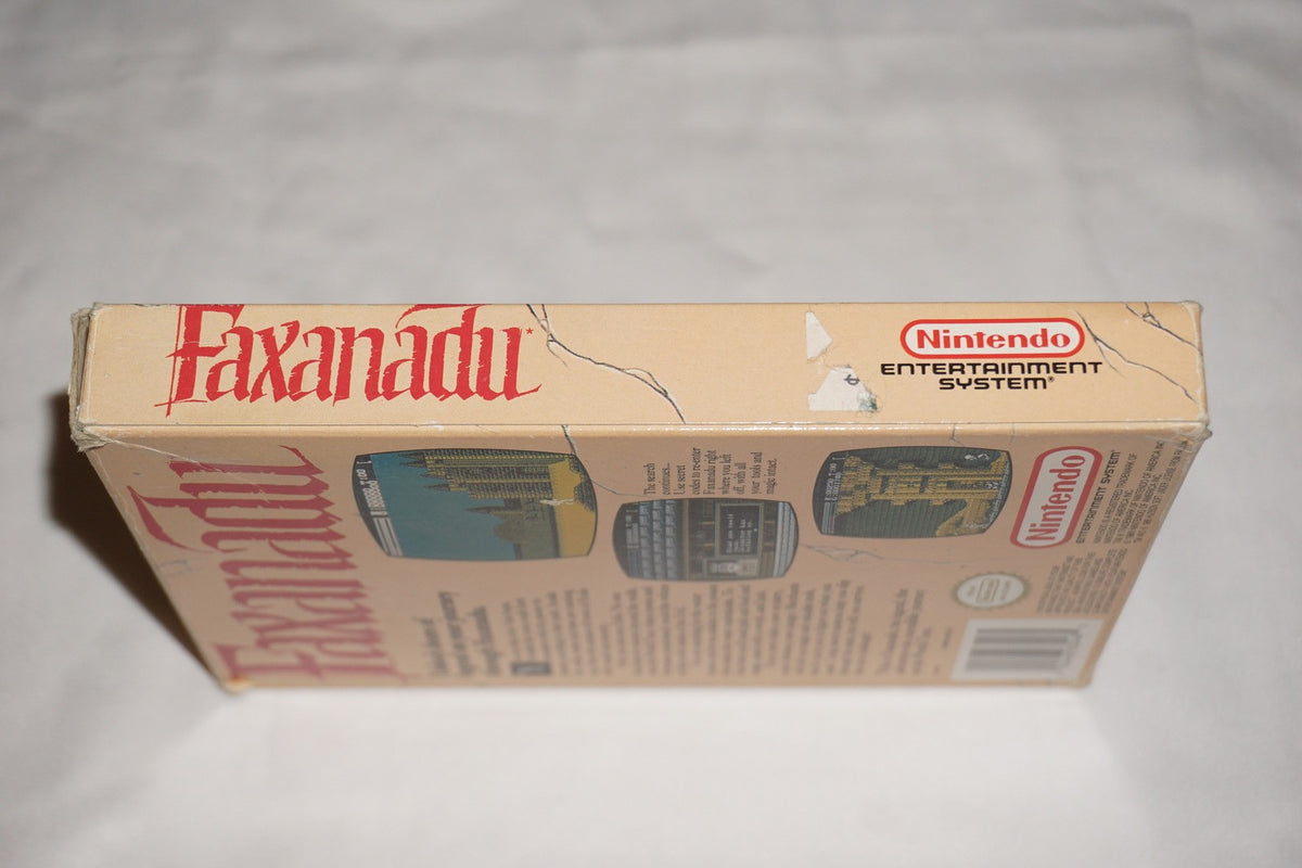 Faxanadu (Nintendo NES) Complete in Box CIB