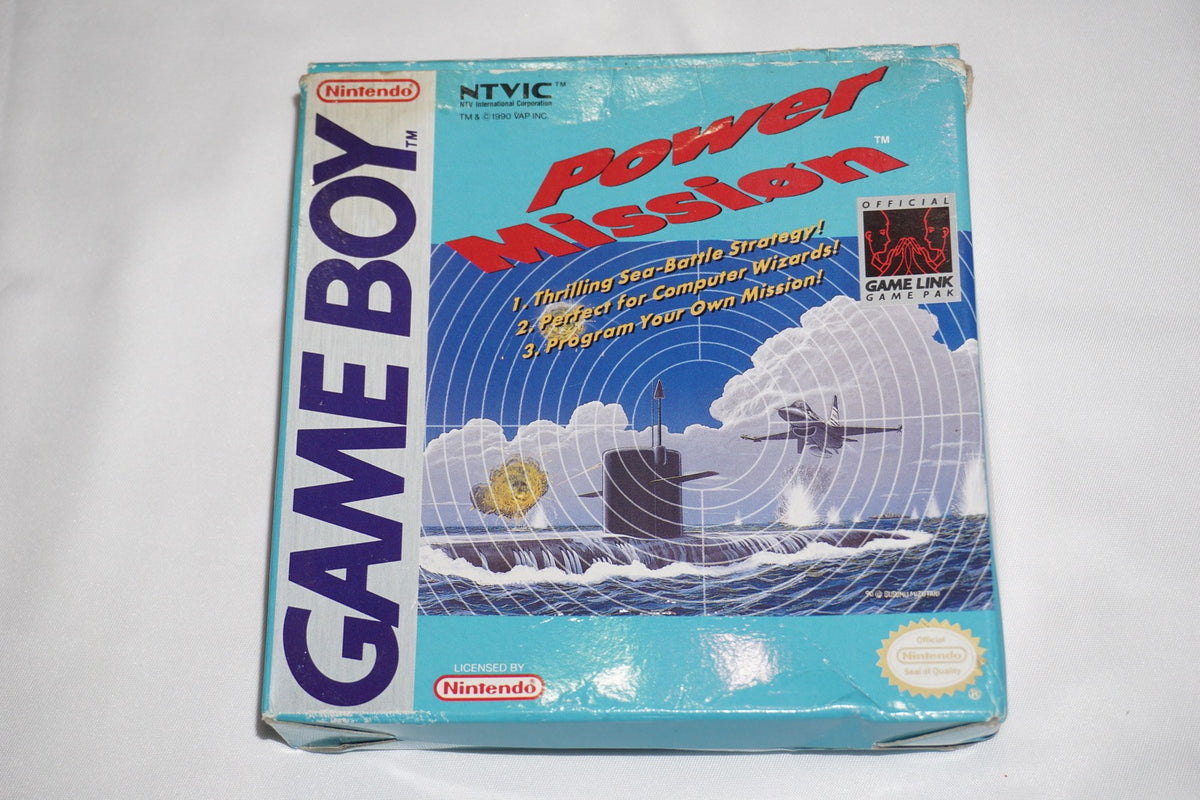 Power Mission (Nintendo Game Boy Gameboy) Complete in Box CIB