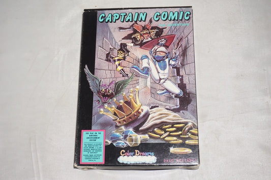 Captain Comic (Nintendo NES) Complete in Box CIB