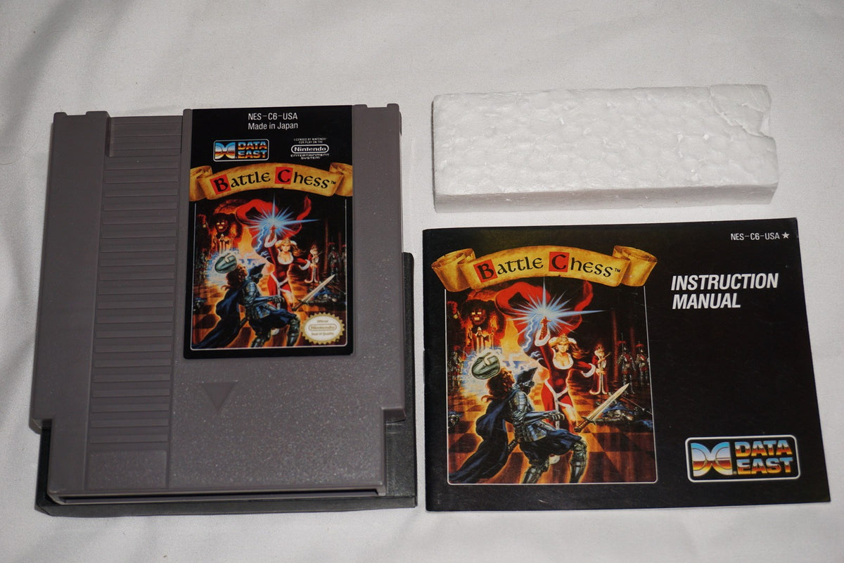 Battle Chess (Nintendo NES) Complete in Box CIB