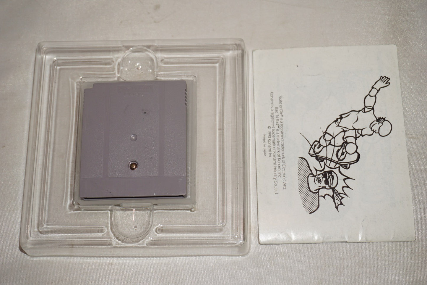 Skate Or Die Bad N Rad (Nintendo Gameboy Game Boy GB) Complete CIB Authentic