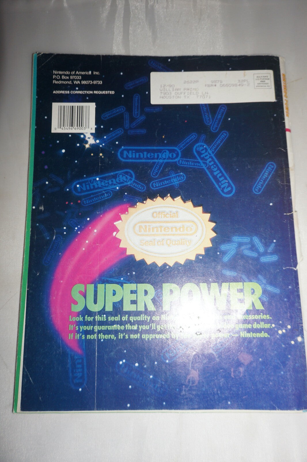 January/February 1990 Batman Nintendo Power Magazine #8
