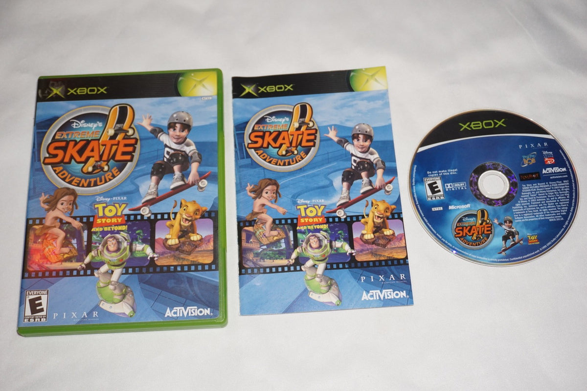 Disney Extreme Skate Adventure (Microsoft Xbox) Complete w/ Reg Card