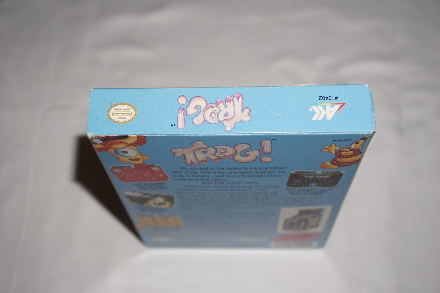 Trog (Nintendo NES) Complete in Box CIB