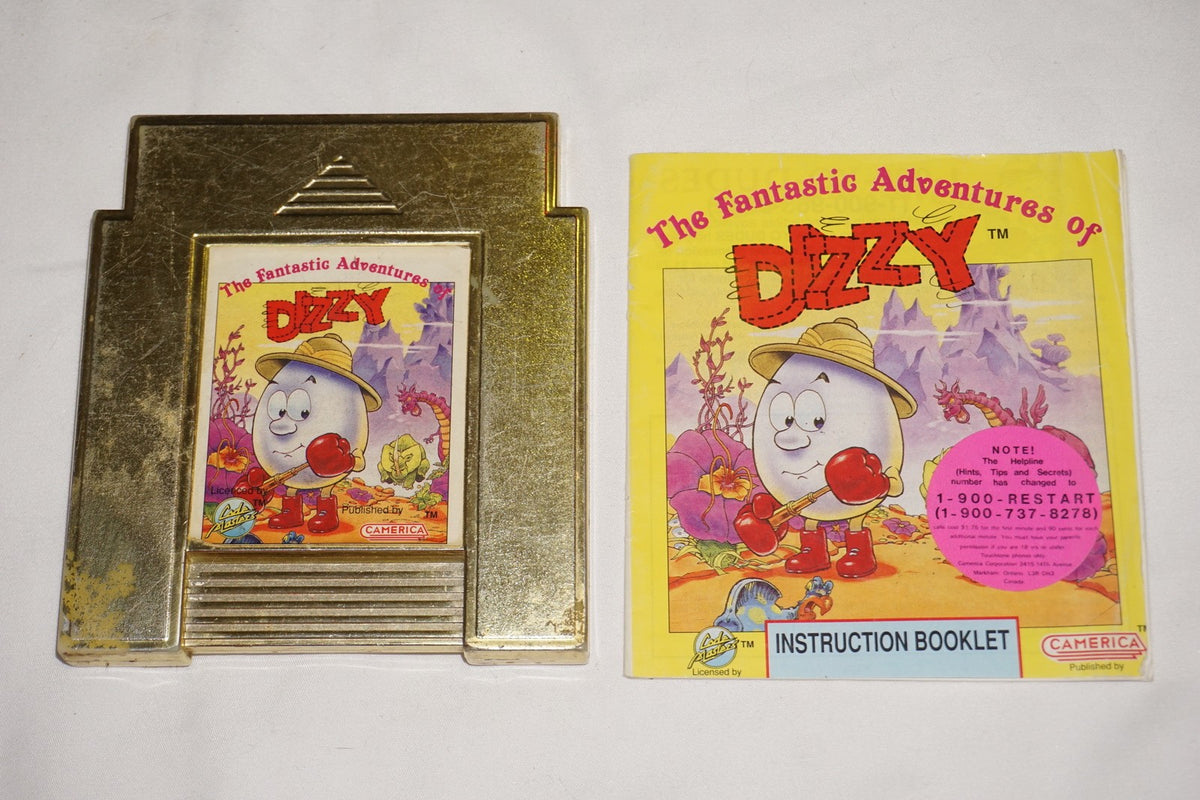 Fantastic Adventures of Dizzy (Nintendo NES) Complete in Box CIB