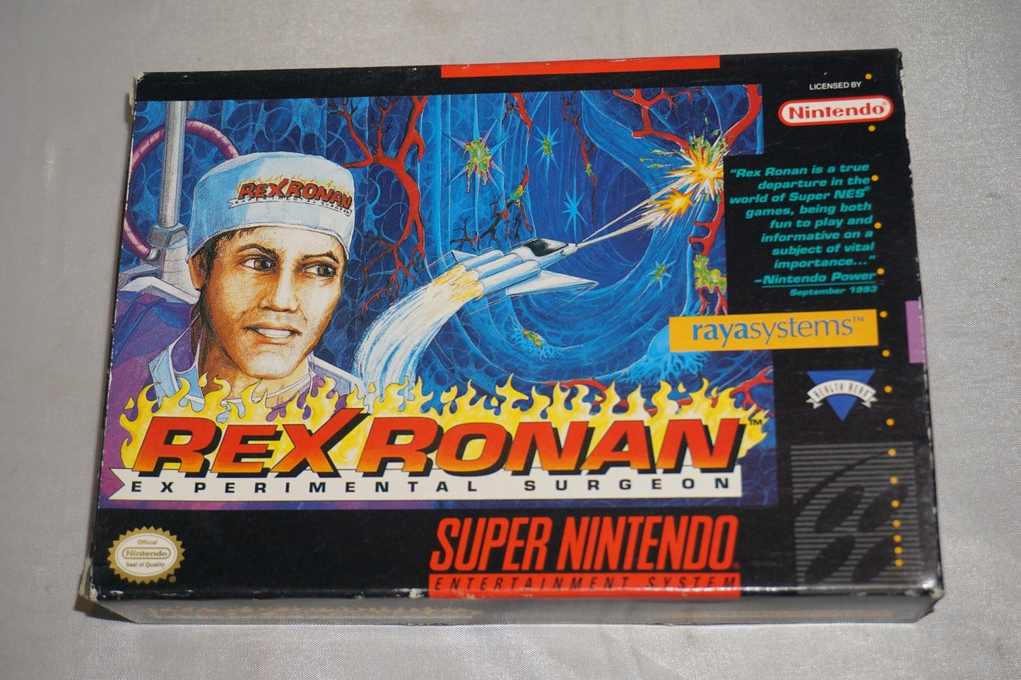 Rex Ronan (Super Nintendo SNES) with Box No Manual