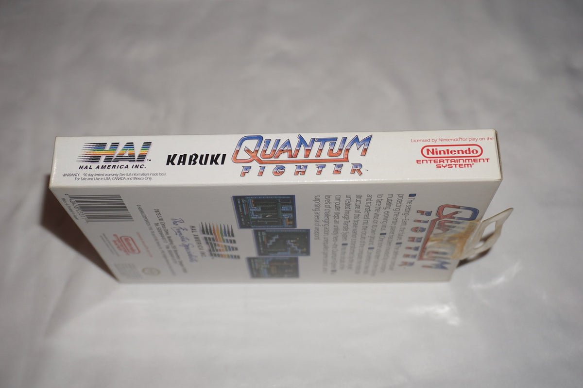 Kabuki Quantum Fighter (Nintendo NES) Complete in Box CIB