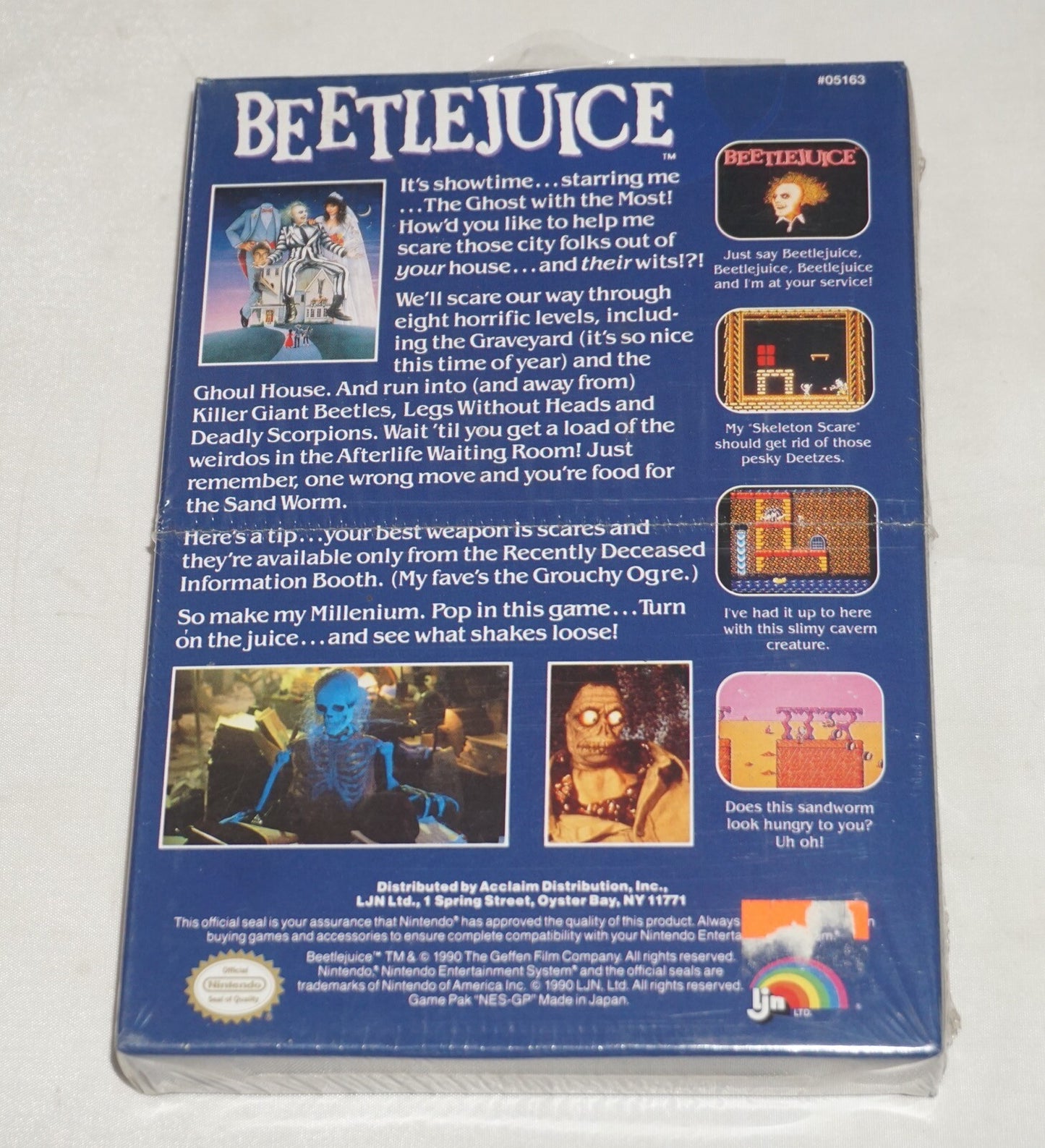 Beetlejuice (Nintendo NES) NEW Factory Sealed
