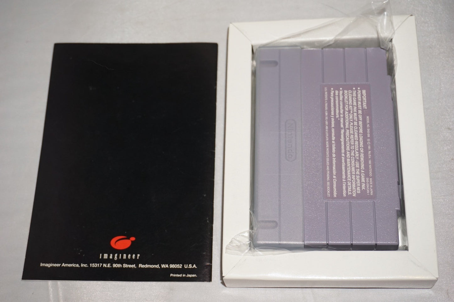 Wolfenstein 3d (Super Nintendo SNES) Complete in Box CIB