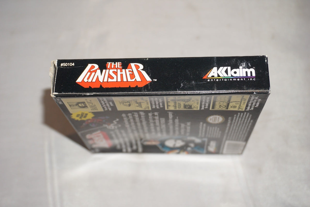 Punisher (Nintendo Gameboy Game Boy GB) Complete CIB Authentic
