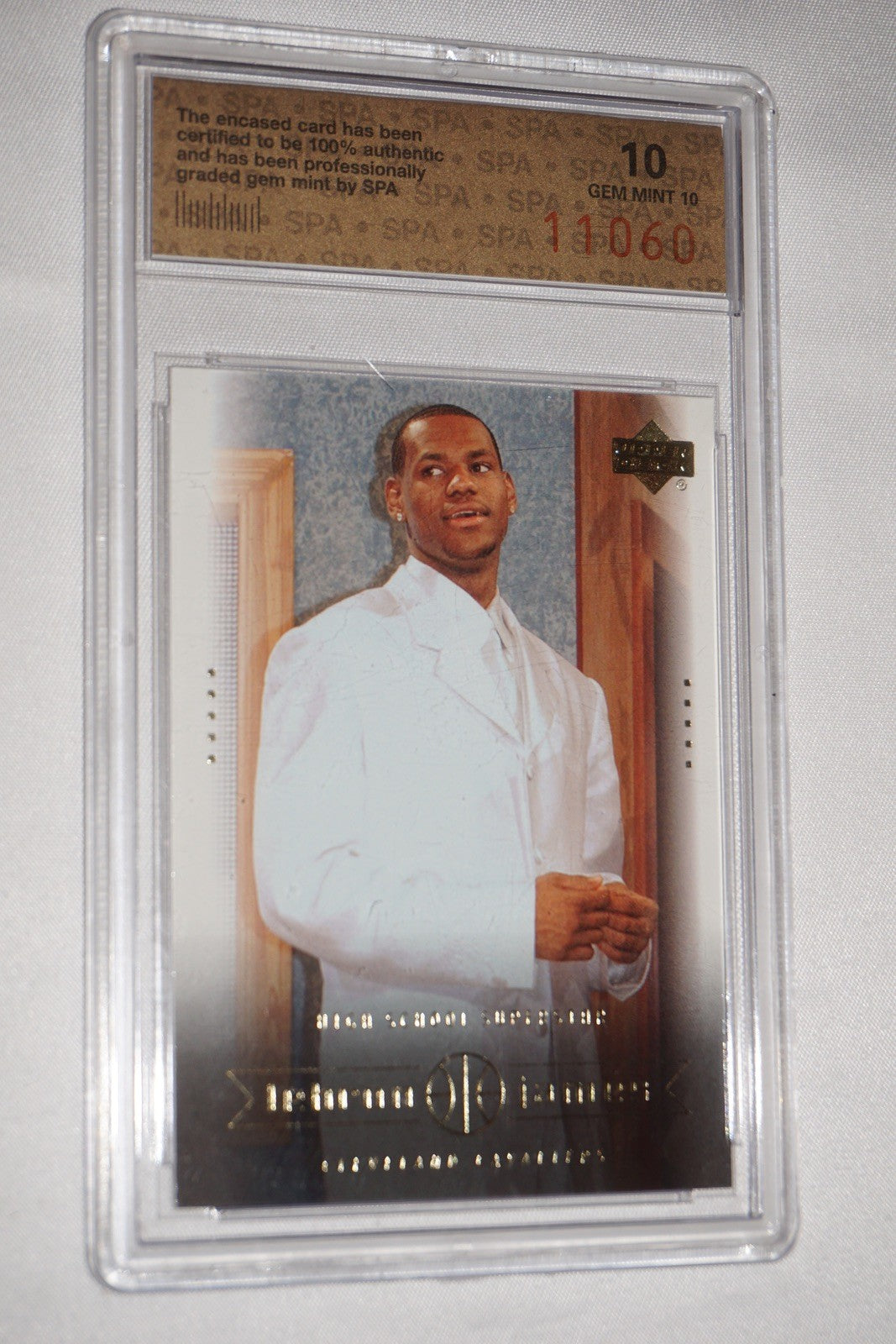 Lebron James Rookie Upper Deck 2003 Box Set #7 SPA 10
