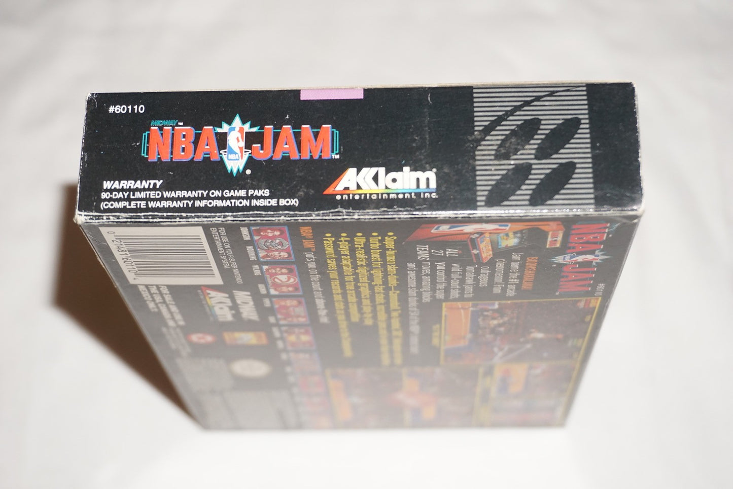 NBA Jam (Super Nintendo SNES) Complete in Box CIB