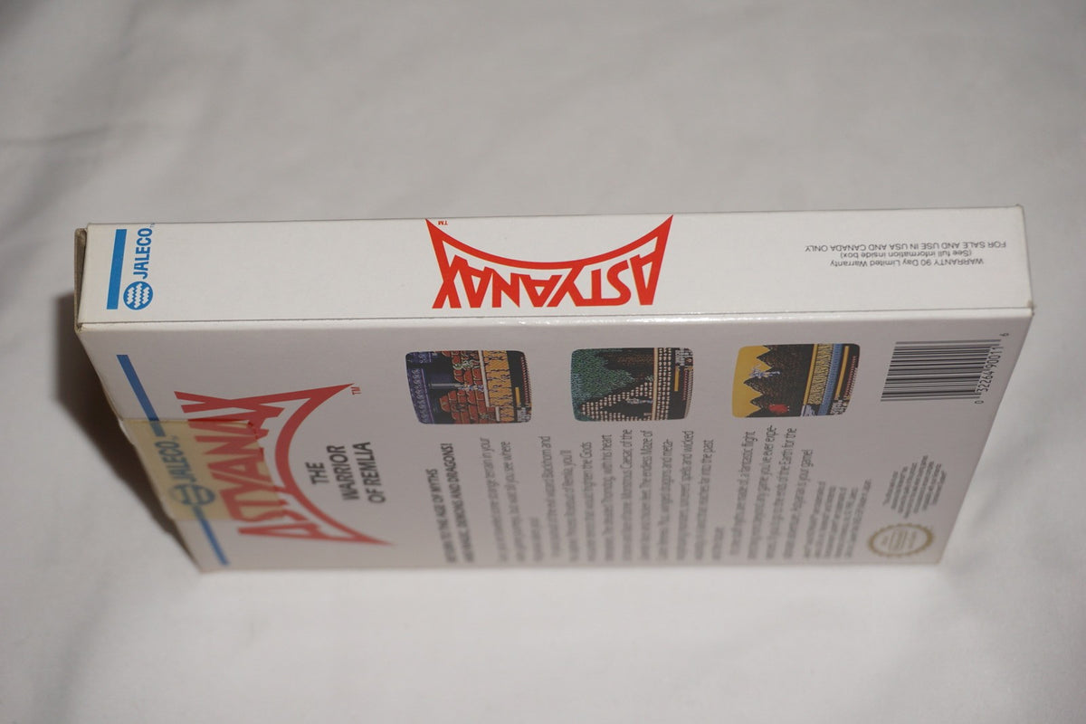 Astyanax (Nintendo NES) Complete in Box CIB