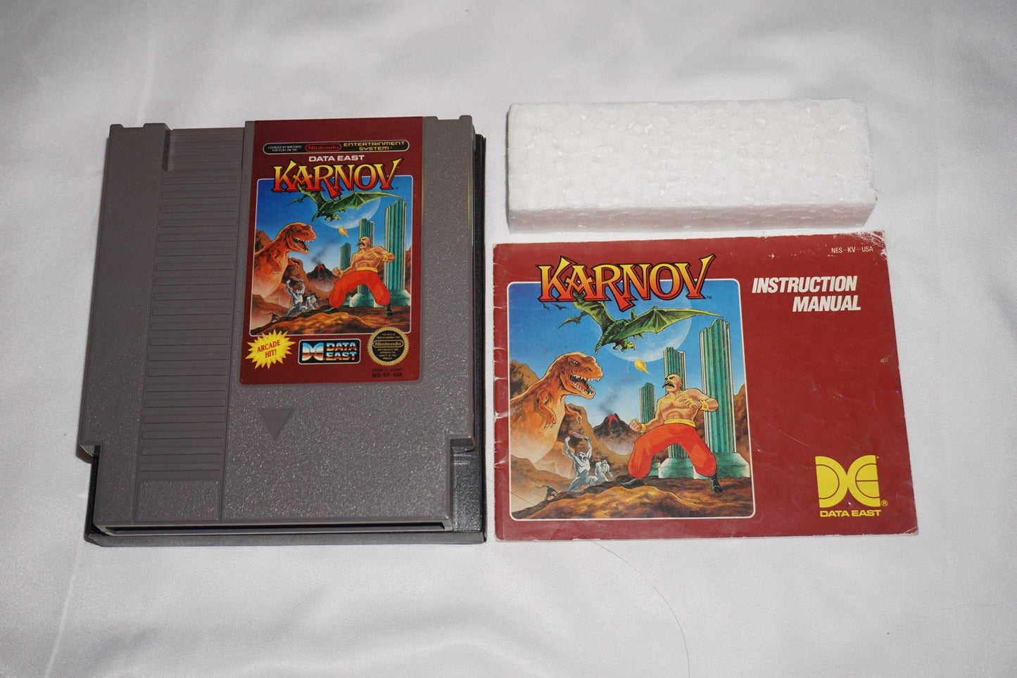 Karnov (Nintendo NES) Complete in Box CIB