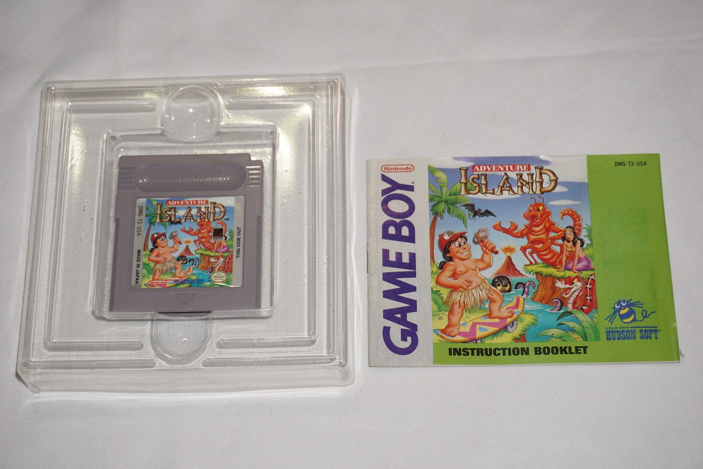 Adventure Island (Nintendo Game Boy Game Boy) Complete in Box CIB