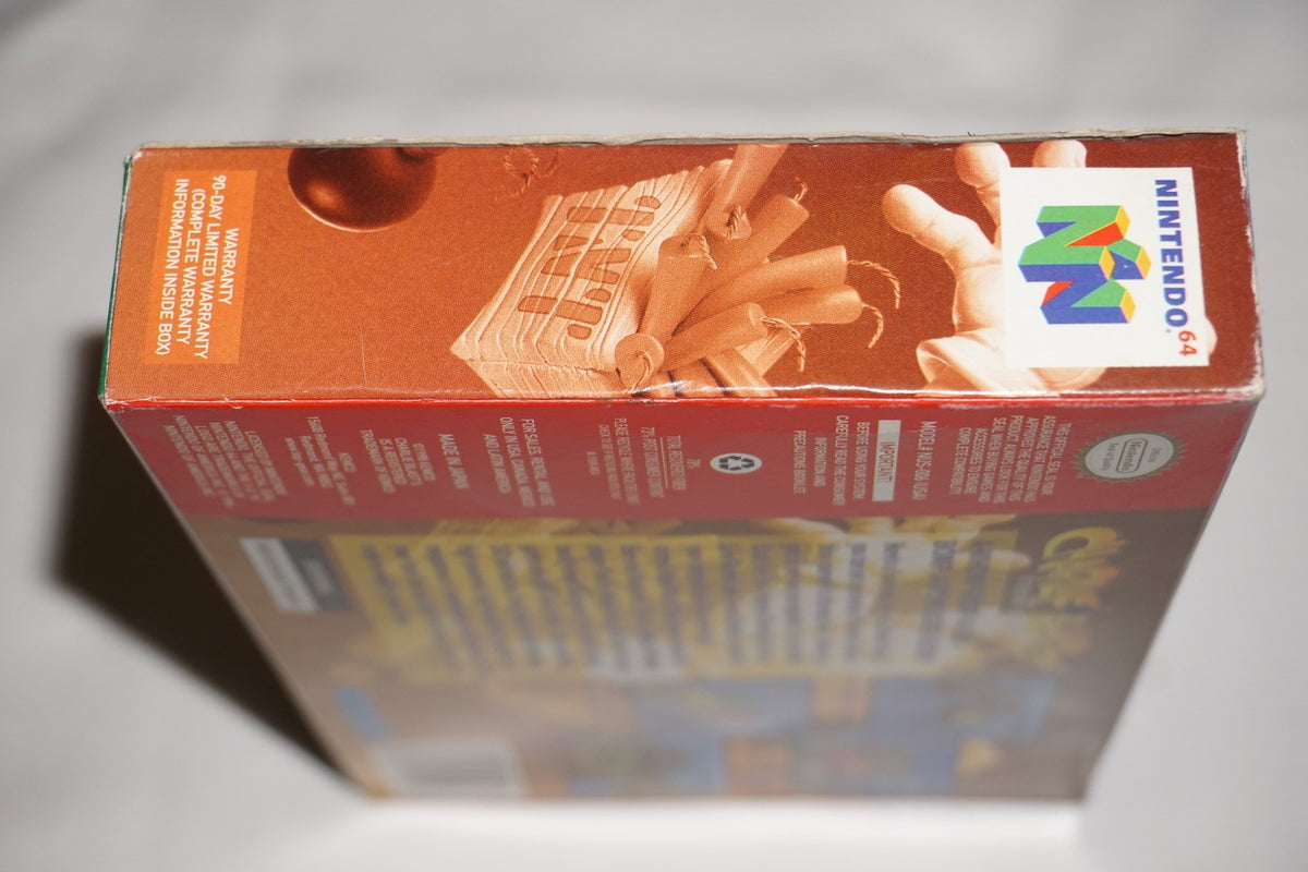 Charlie Blasts Territory (Nintendo 64 N64) Complete in Box w/ Reg Poster CIB