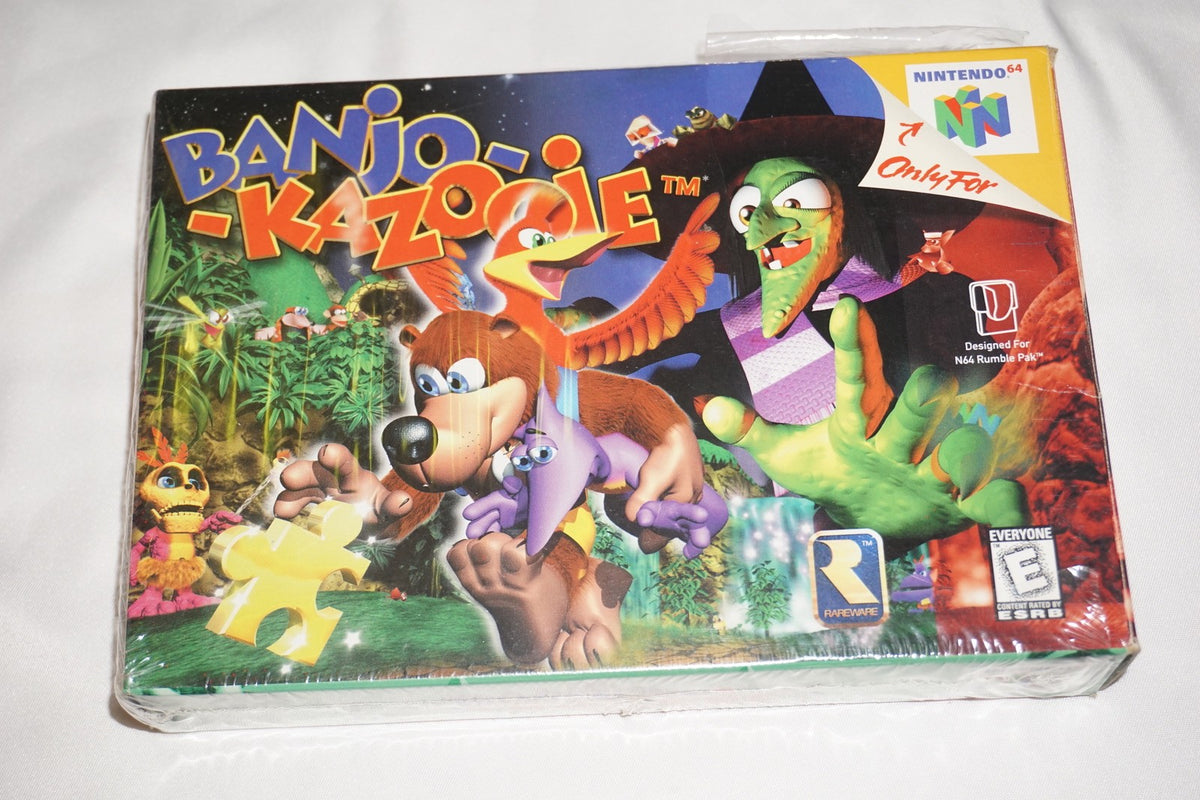 Banjo Kazooie (Nintendo 64 N64) Complete in Box CIB