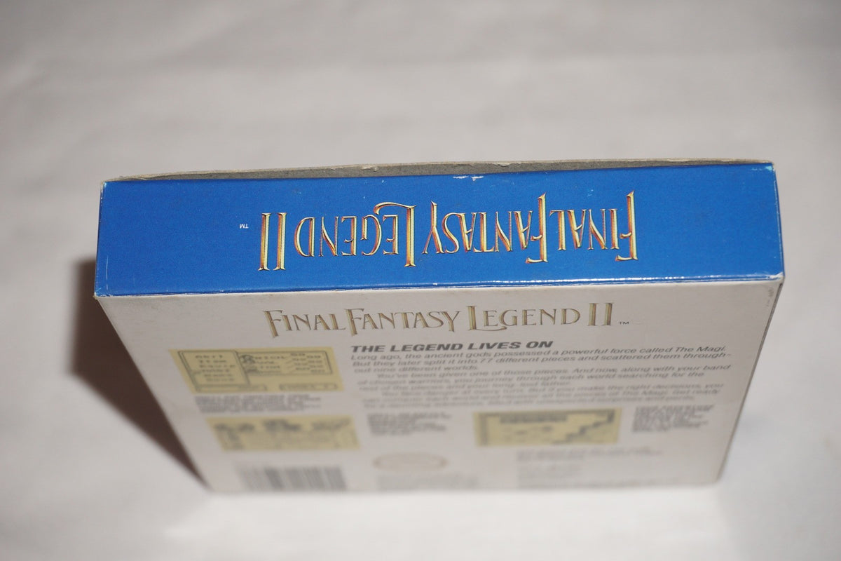 Final Fantasy Legend II 2 (Nintendo Game Boy Gameboy) Complete w/ Chart CIB