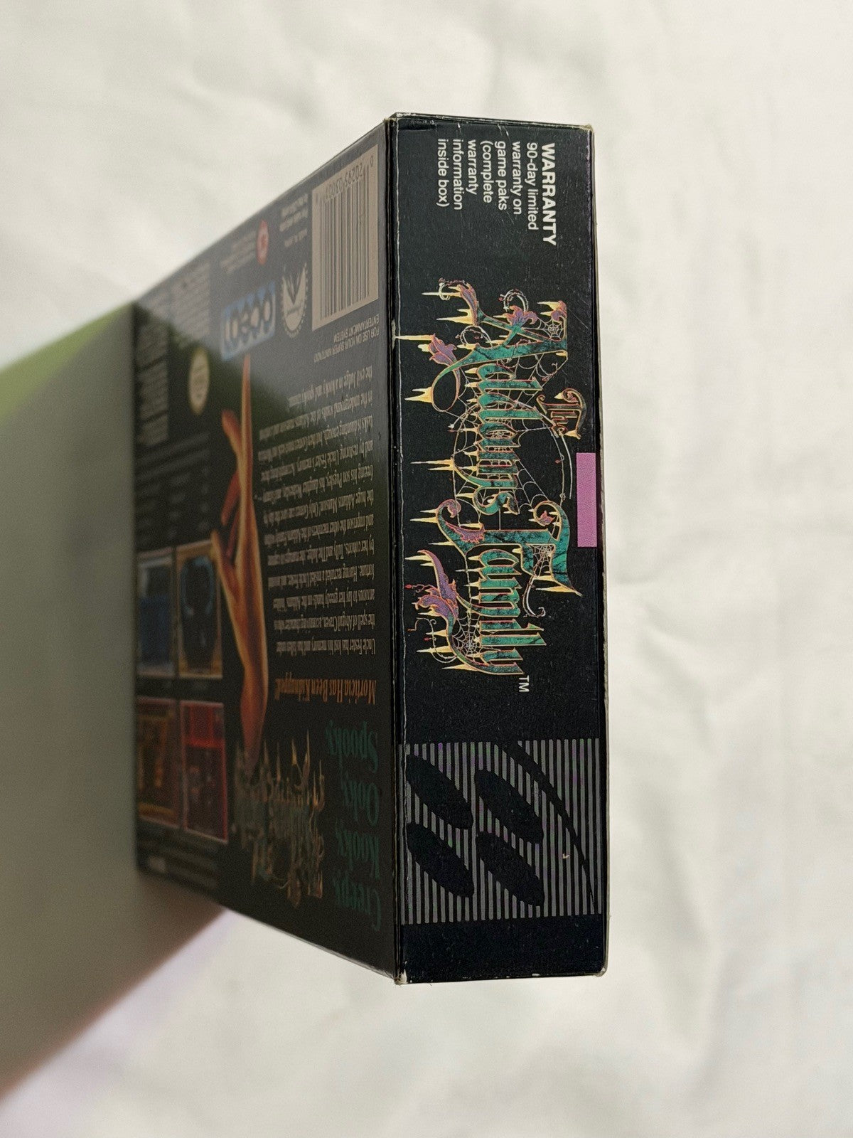 Addams Family (Super Nintendo SNES) Complete in Box CIB